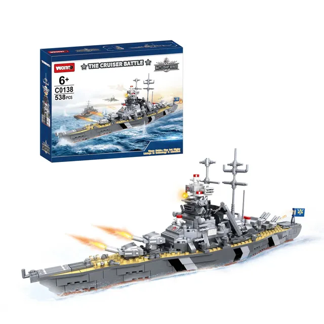 woma-military-series-c0138-jeu-de-construction-navire-538-pi-ces image 1