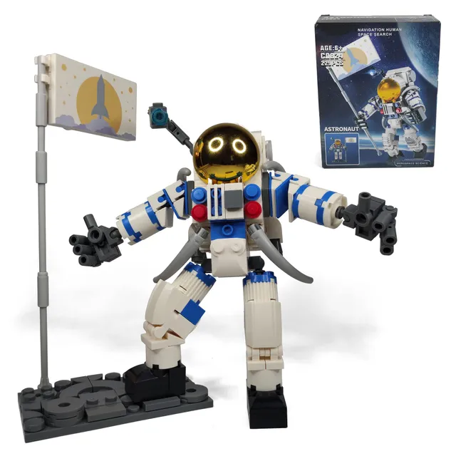 woma-c0824-astronaute-jeu-de-construction-229-pi-ces-espace image 1