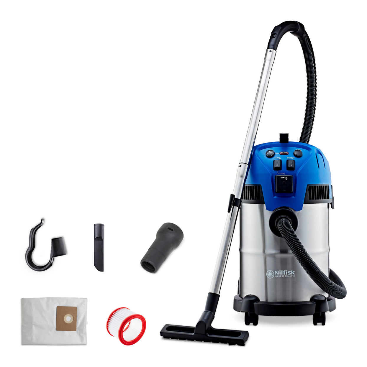 nilfisk-multi-ii-30-t-inox-aspirateur-eau-et-poussi-re-30-l image 1