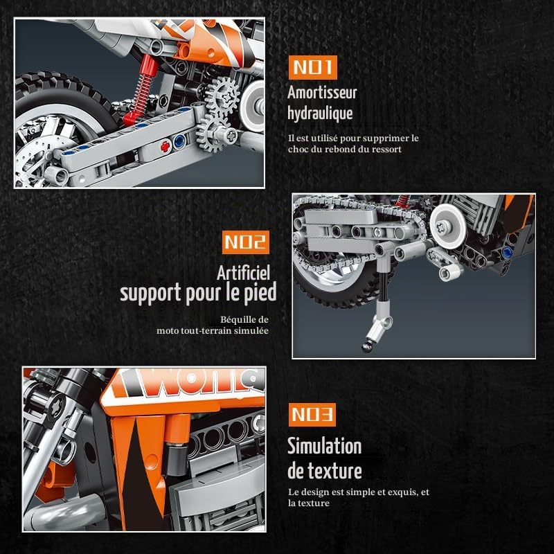 woma-car-series-c0917-moto-de-course-jeu-de-construction-434-pi-ces image 8