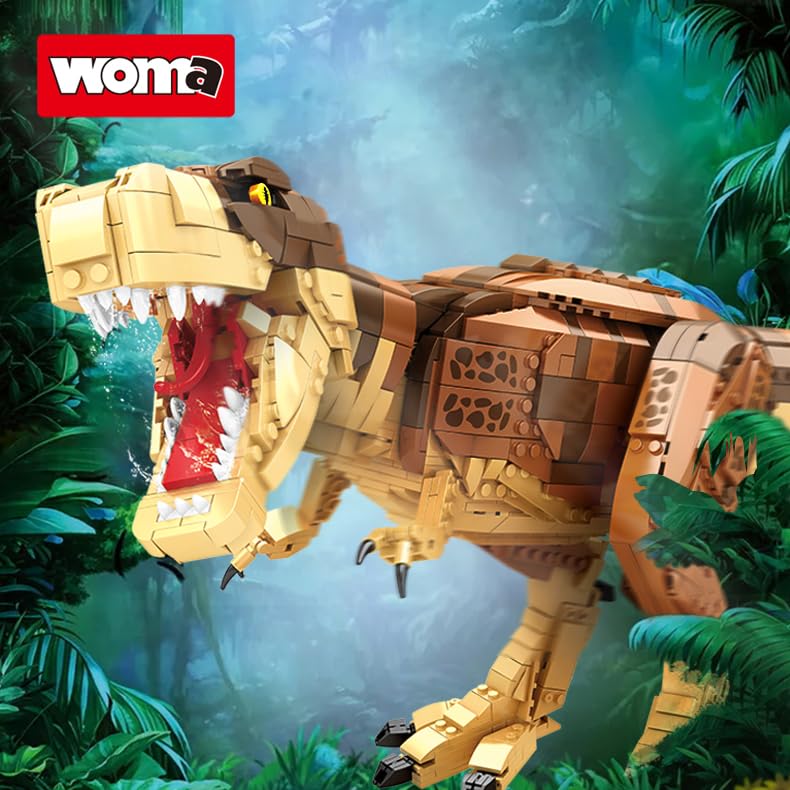 woma-animals-dinosaur-c0452-t-rex-jeu-construction-1606-pi-ces image 7