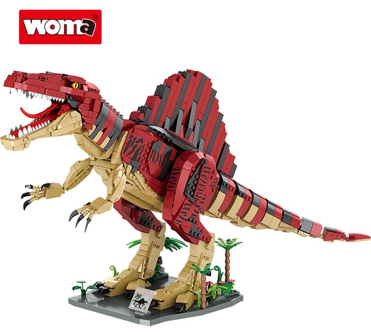 woma-animals-dinosaur-c0449-jeu-de-construction-spinosaure-2008-pi-ces-6-ans image 4