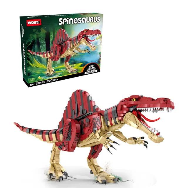 woma-animals-dinosaur-c0449-jeu-de-construction-spinosaure-2008-pi-ces-6-ans image 1