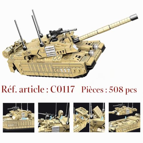 woma-military-series-c0117-char-de-guerre-construction-461-pi-ces image 8