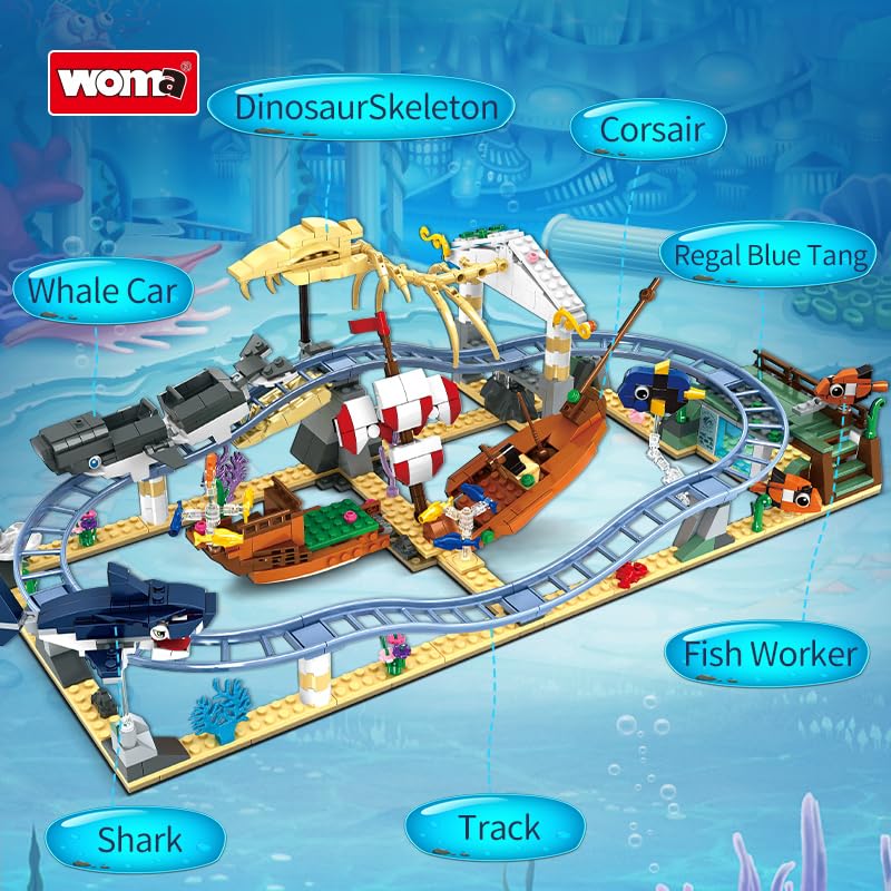 woma-fairy-dreamland-8851-montagnes-russes-jeu-de-construction-774-pi-ces image 6