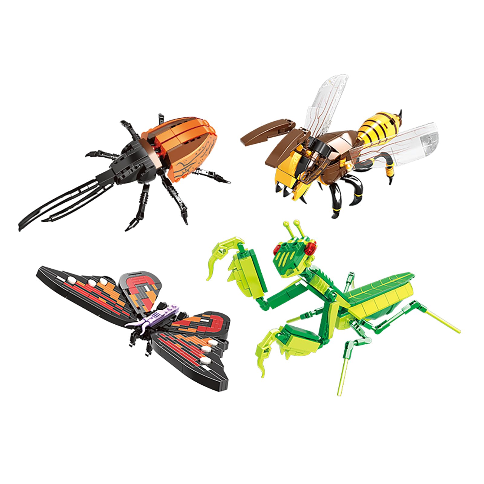 woma-farm-insect-11805-insectes-jeu-de-construction-727-pi-ces-4-mod-les image 1
