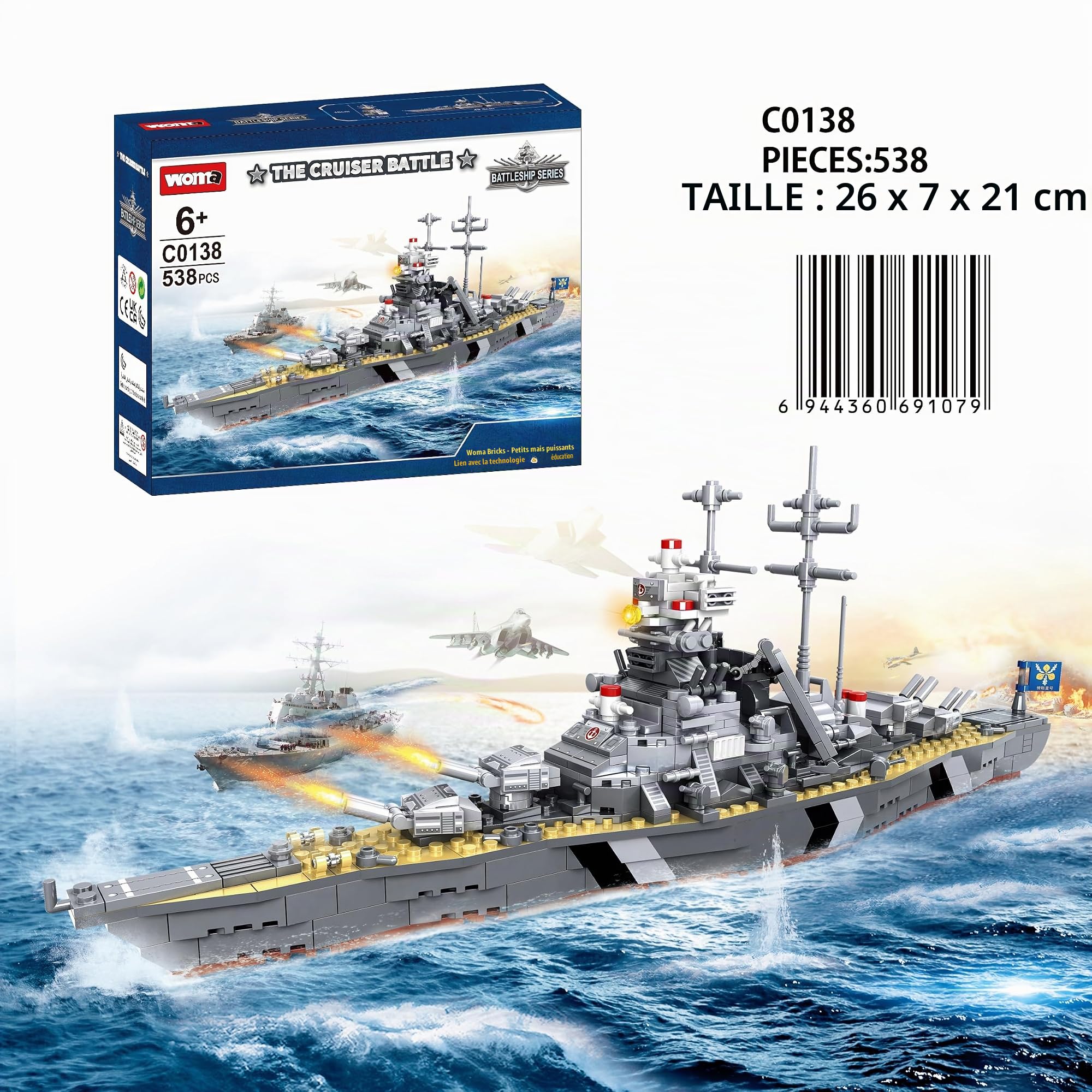 woma-military-series-c0138-jeu-de-construction-navire-538-pi-ces image 5