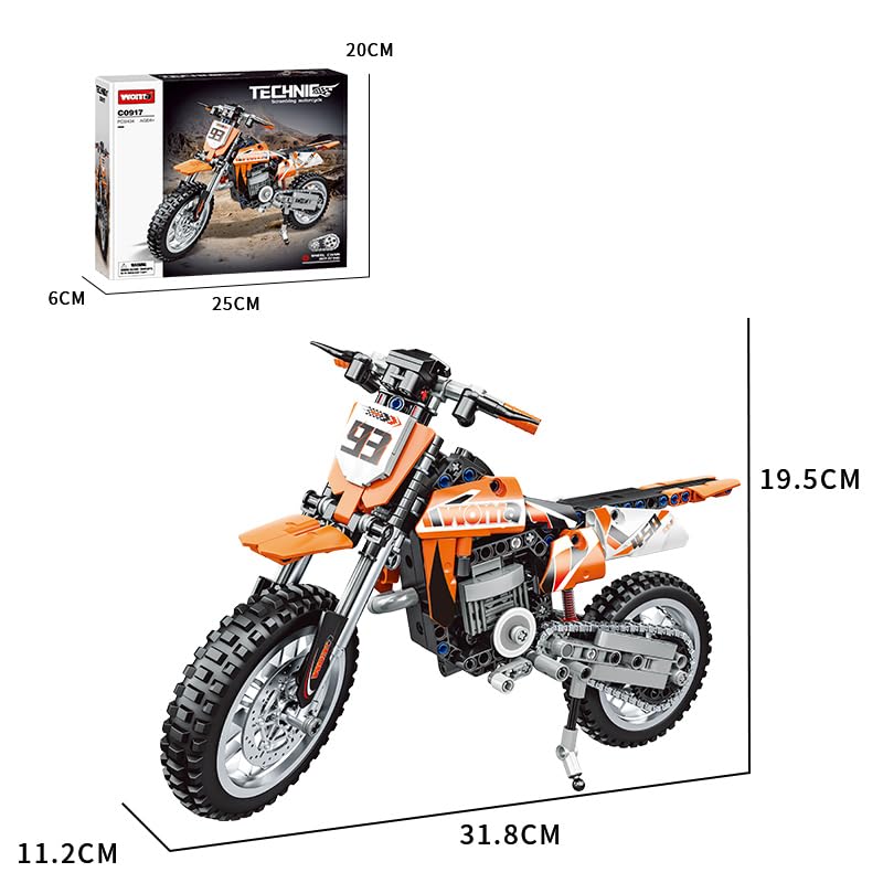 woma-car-series-c0917-moto-de-course-jeu-de-construction-434-pi-ces image 5