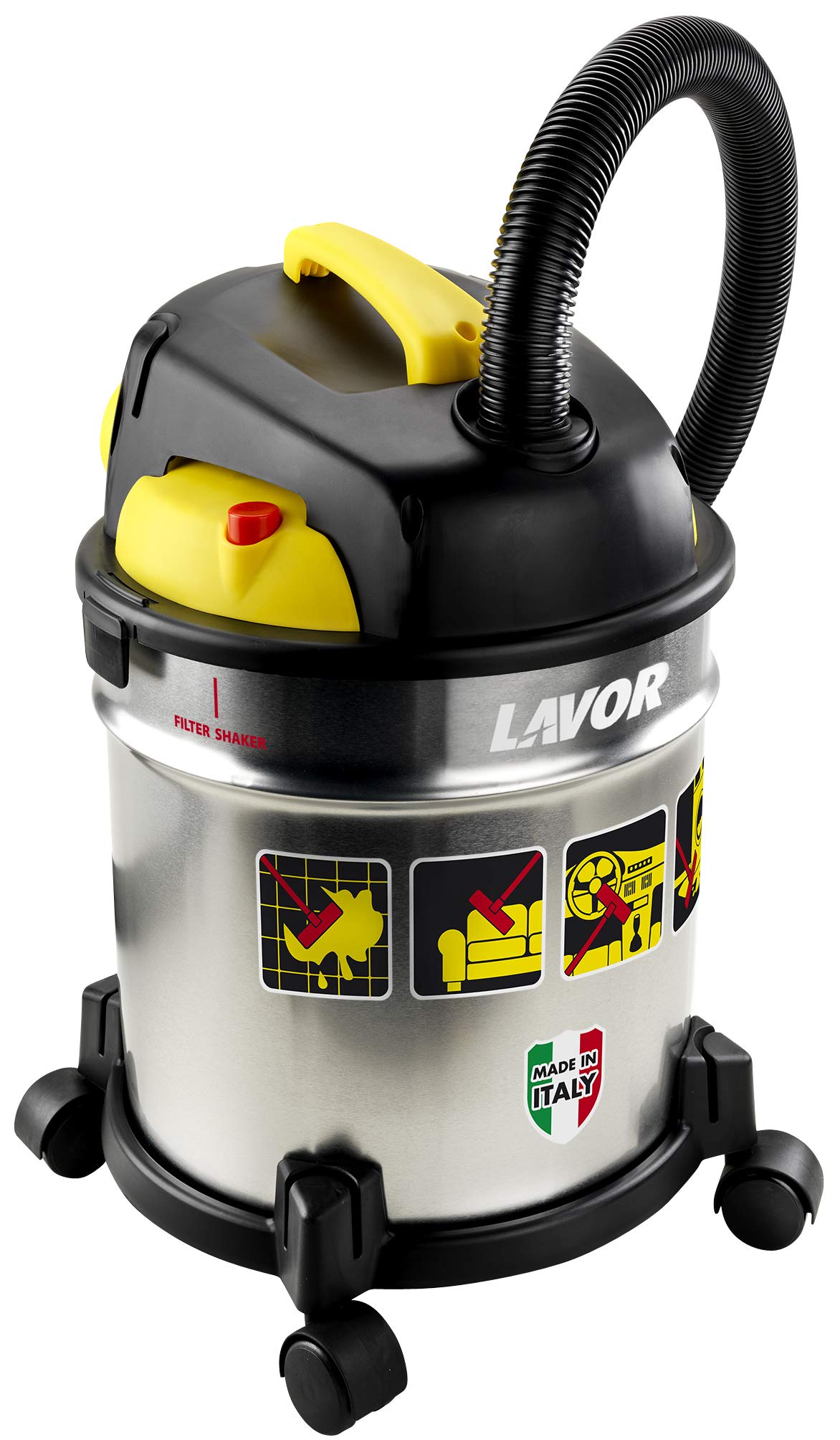 lavor-vac-20-s-aspirateur-eau-et-poussi-re-20-litres-acier image 2